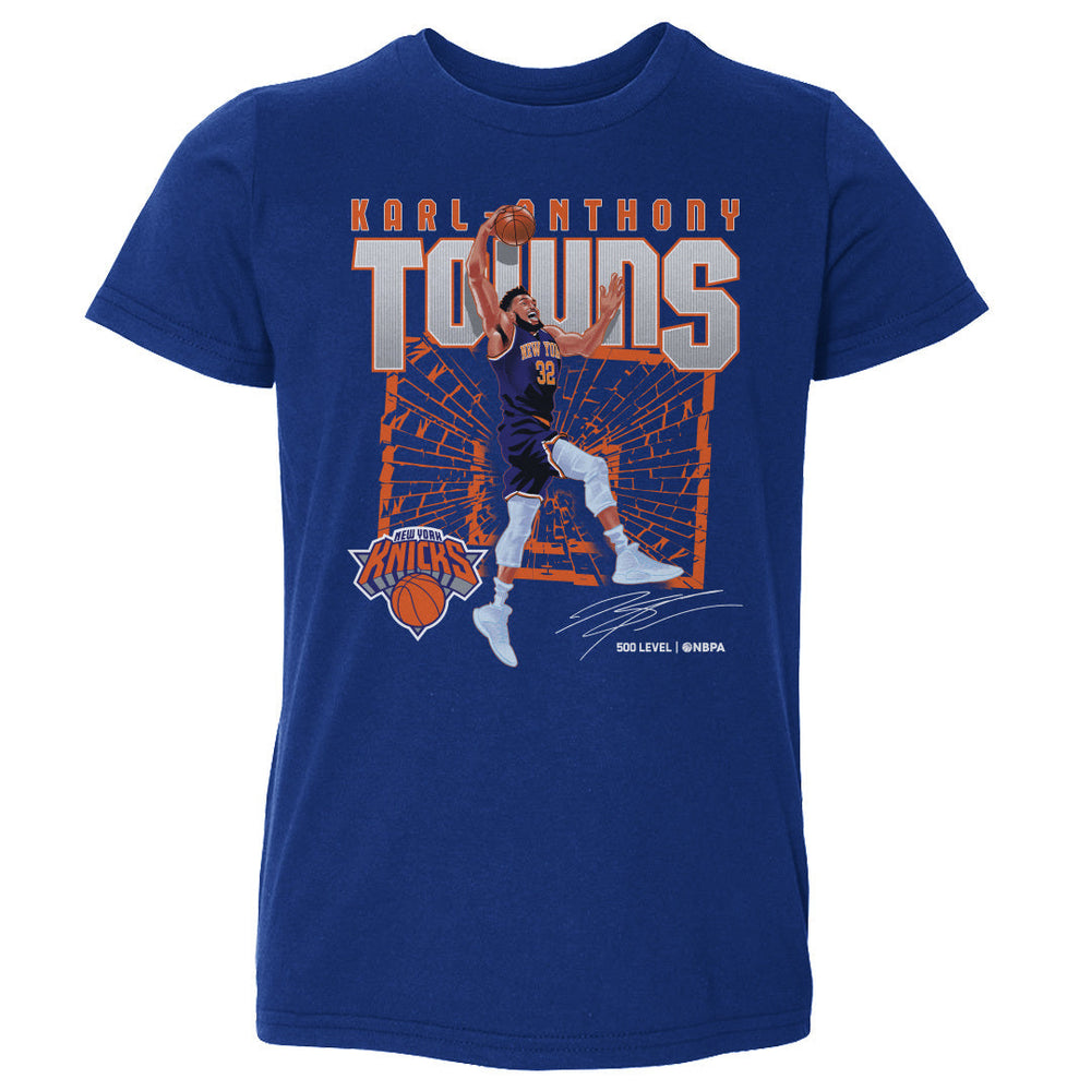 Karl-Anthony Towns New York Knicks Shattered WHT (ONLINE ORDER ONLY)