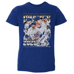 Los Angeles D Baseball 2025 Champs Vintage WHT (ONLINE ORDER ONLY)