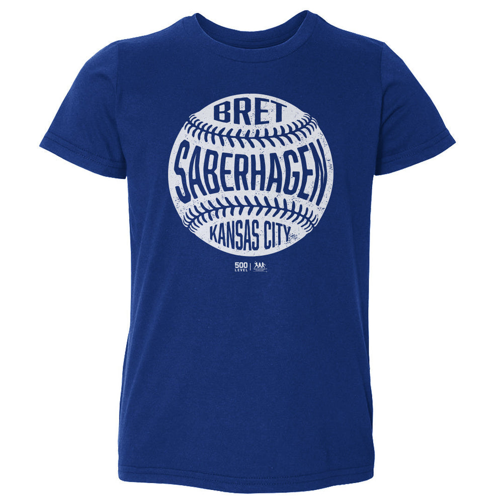 Bret Saberhagen Kansas City Vintage Baseball WHT (ONLINE ORDER ONLY)