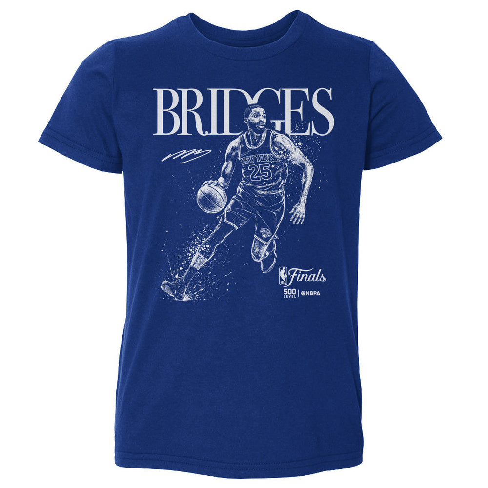 Mikal Bridges New York Knicks NBA Finals 2026 Mono WHT (ONLINE ORDER ONLY)