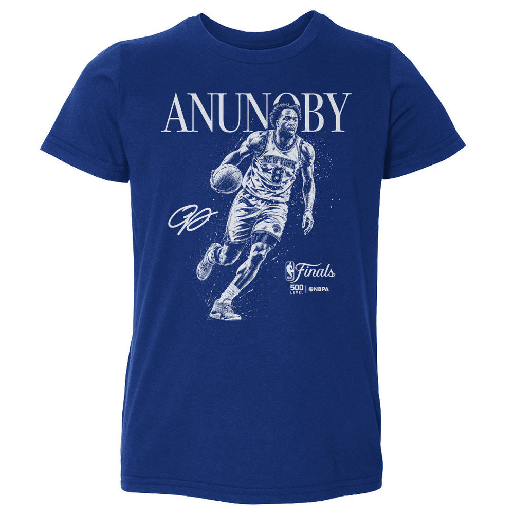 OG Anunoby New York Knicks NBA Finals 2026 Mono WHT (ONLINE ORDER ONLY)