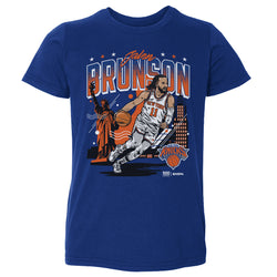 Jalen Brunson New York Knicks Skyline WHT (ONLINE ORDER ONLY)