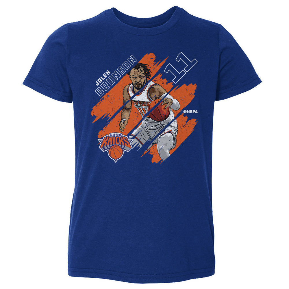 Jalen Brunson New York Knicks Stripes WHT (ONLINE ORDER ONLY)