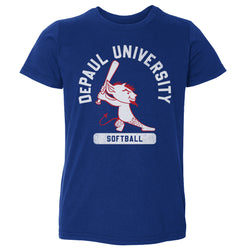 DePaul Blue Demons Billy Softball WHT (ONLINE ORDER ONLY)
