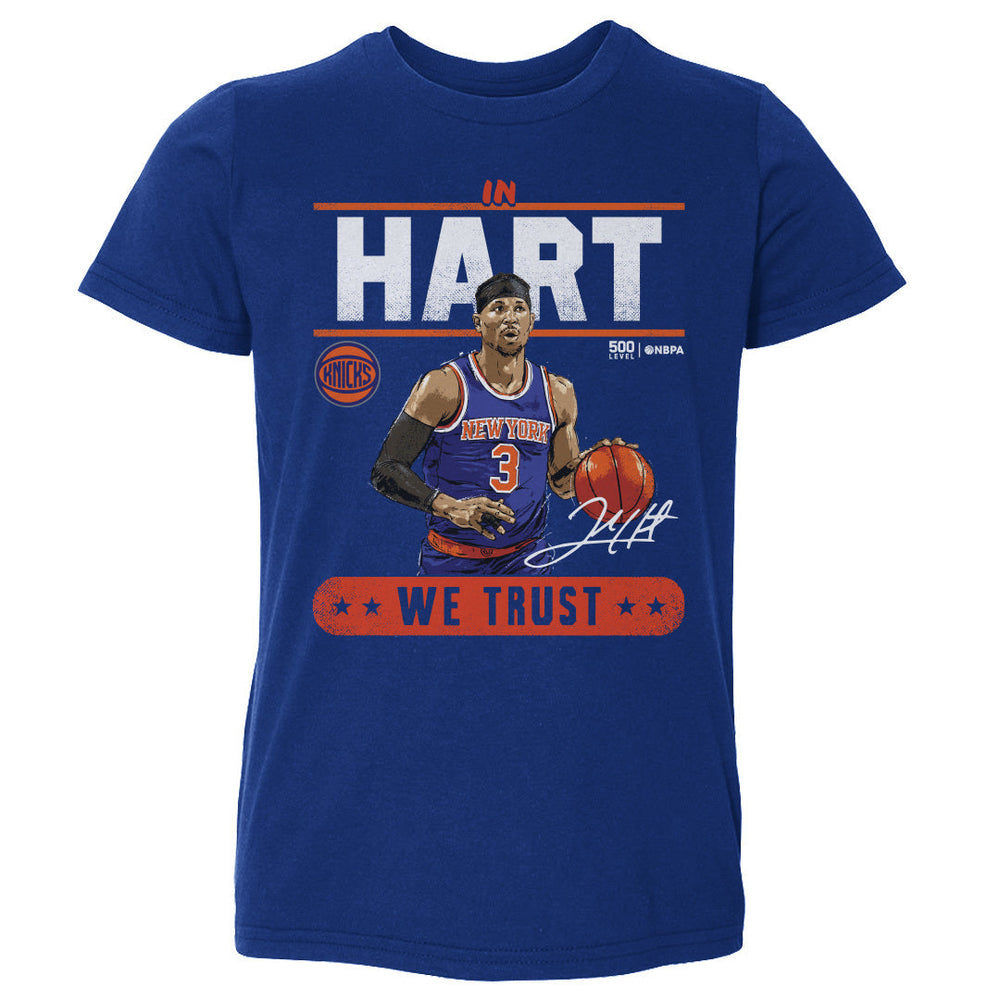 Josh Hart New York Knicks Trust WHT (ONLINE ORDER ONLY)