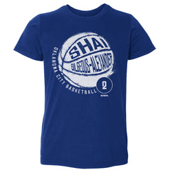 Shai Gilgeous-Alexander Oklahoma City Basketball WHT (ONLINE ORDER ONLY)