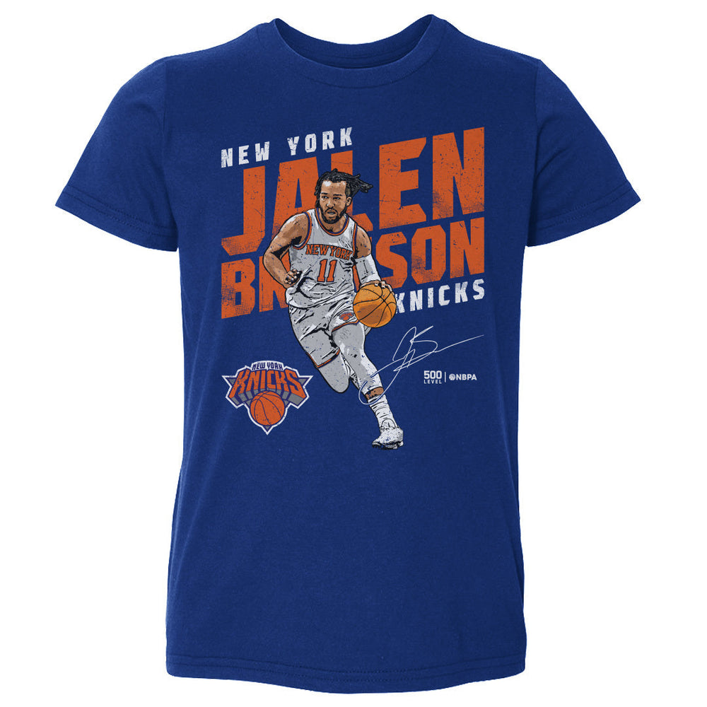Jalen Brunson New York Knicks Slant WHT (ONLINE ORDER ONLY)