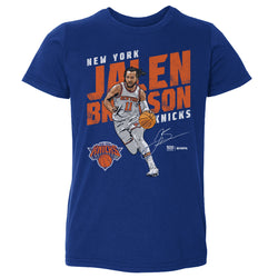 Jalen Brunson New York Knicks Slant WHT (ONLINE ORDER ONLY)