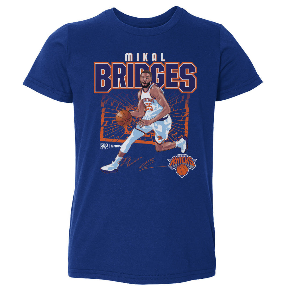 Mikal Bridges New York Knicks Shattered WHT (ONLINE ORDER ONLY)
