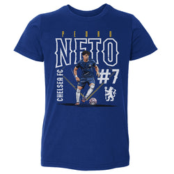 Pedro Neto Chelsea FC Outline Number WHT (ONLINE ORDER ONLY)