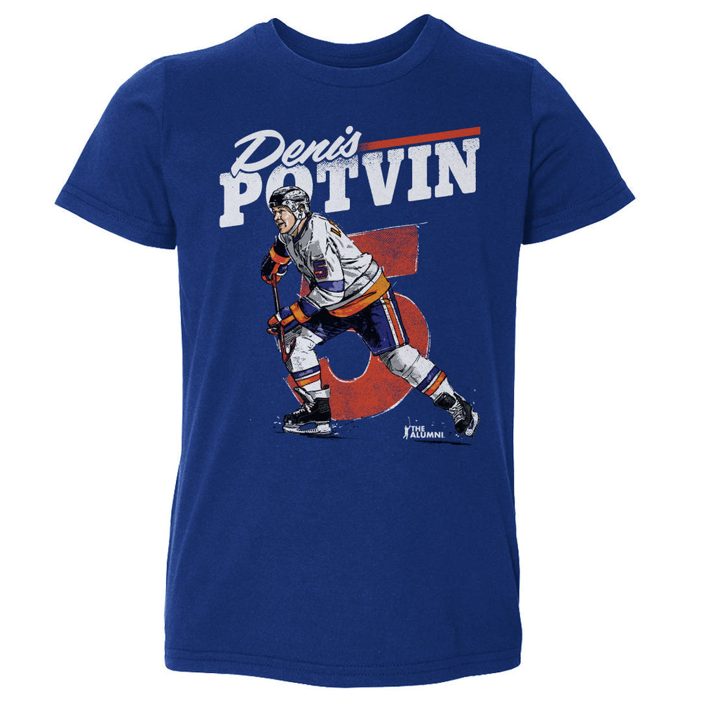 Denis Potvin New York I Retro WHT