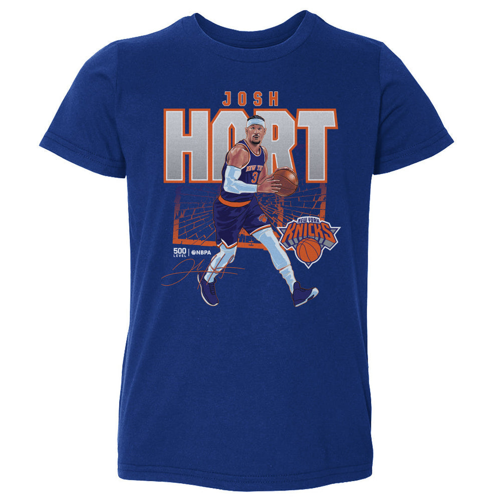 Josh Hart New York Knicks Shattered WHT (ONLINE ORDER ONLY)