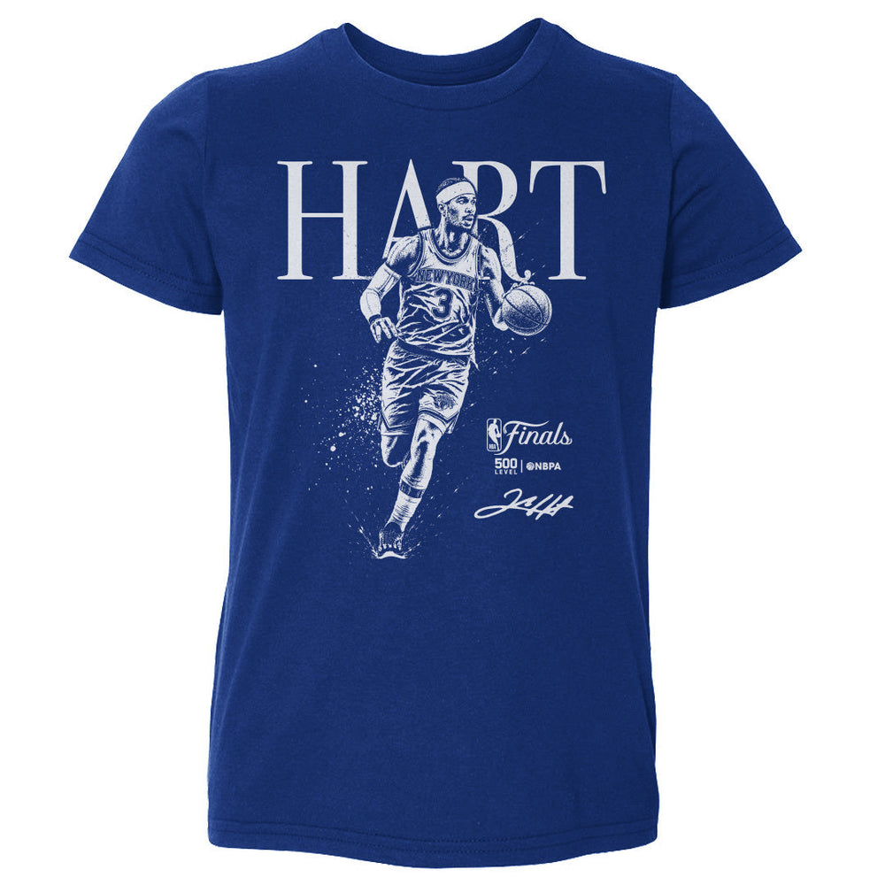 Josh Hart New York Knicks NBA Finals 2026 Mono WHT (ONLINE ORDER ONLY)