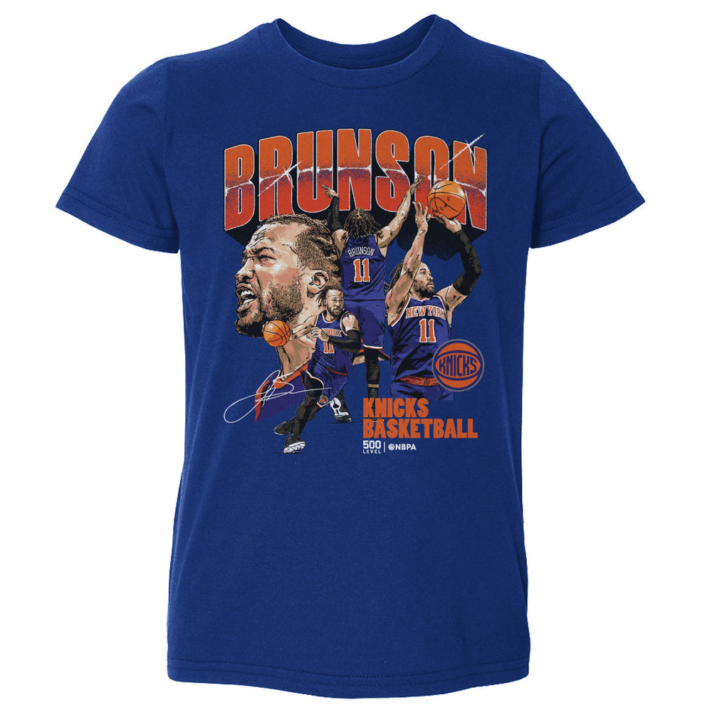 Jalen Brunson New York Knicks Collage WHT (ONLINE ORDER ONLY)