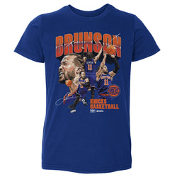 Jalen Brunson New York Knicks Collage WHT (ONLINE ORDER ONLY)