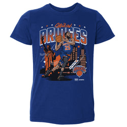 Mikal Bridges New York Knicks Skyline WHT (ONLINE ORDER ONLY)