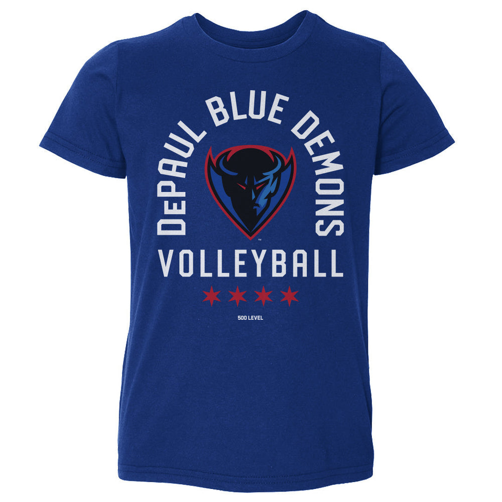 DePaul Blue Demons Volleyball Arc WHT (ONLINE ORDER ONLY)