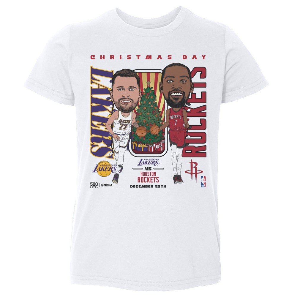 2025 NBA Christmas Day Match Up Lakers Vs. Rockets (ONLINE ORDER ONLY)