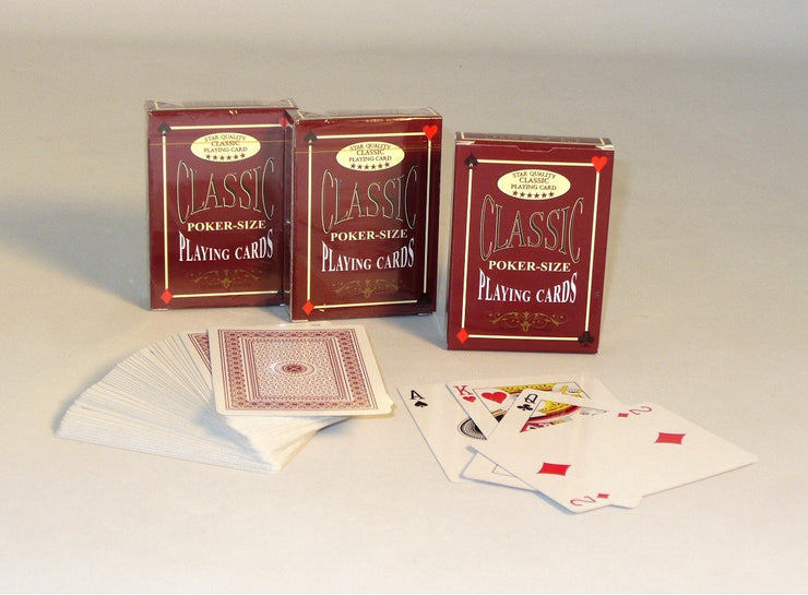 Playing Cards - Poker Size (ONLINE ORDER ONLY)