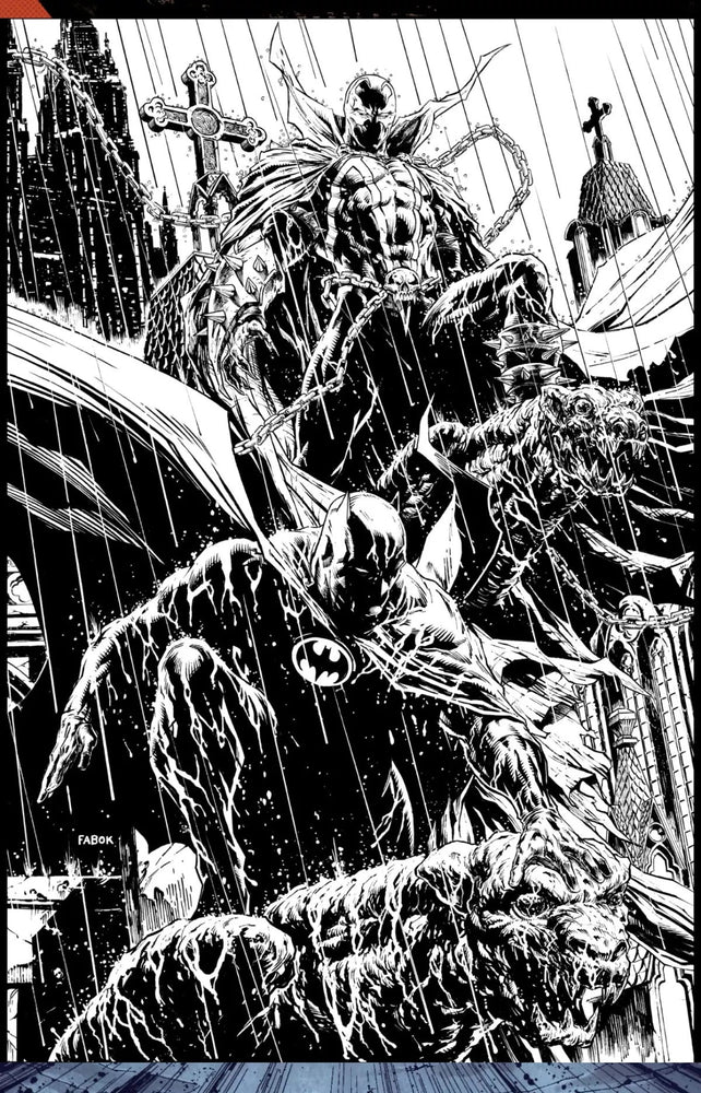 Batman Spawn #1 (One Shot) L 1:25 Jason Fabok Variant (12/13/2022) Dc (ONLINE ORDER ONLY)