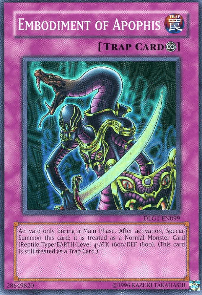 Embodiment of Apophis [DLG1-EN099] Super Rare (ONLINE ORDER ONLY)