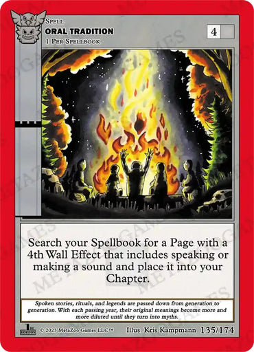 Oral Tradition [Native: First Edition] (ONLINE ORDER ONLY)