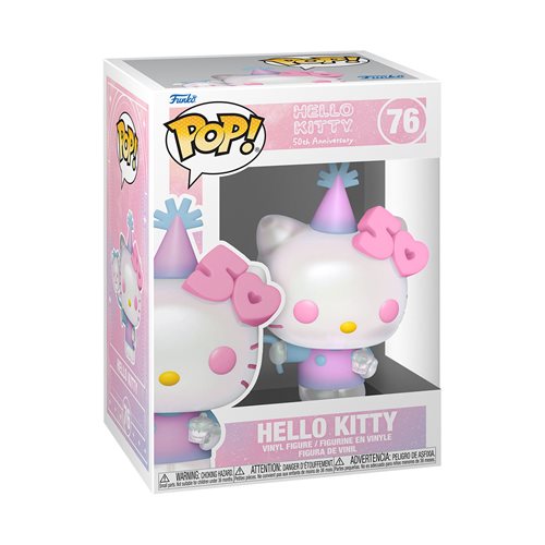 Sanrio Hello Kitty 50th Anniversary Hello Kitty with Balloon Funko Pop! Vinyl Figure #76 (ONLINE ORDER ONLY)