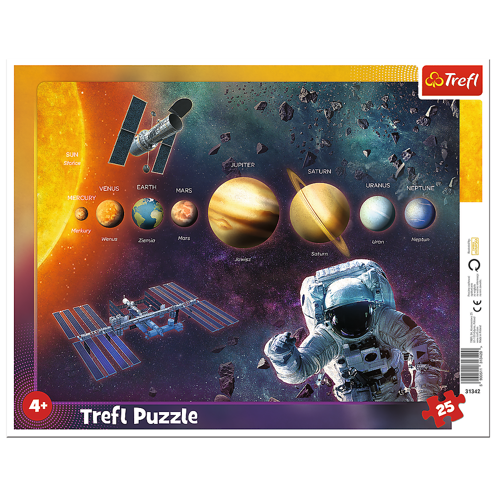 Trefl Preschool Solar System 25 Piece Puzzle (ONLINE ORDER ONLY)