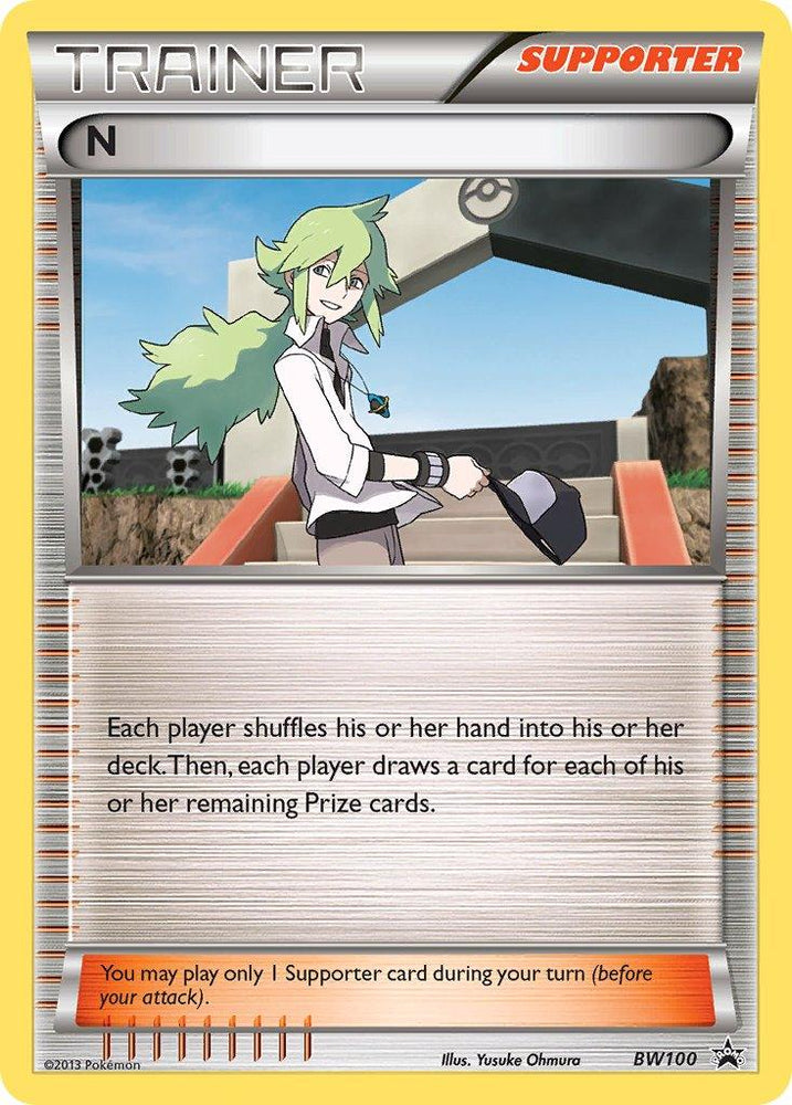 N (BW100) (Battle Arena Deck Exclusive) [Black & White: Black Star Promos] (Online Only)