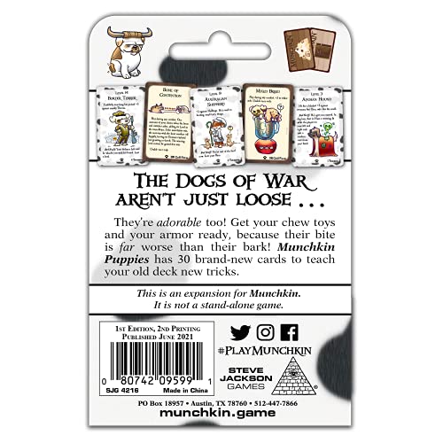 Munchkin: Puppies (ONLINE ORDER ONLY)