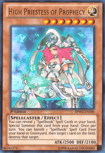 High Priestess of Prophecy [BPW2-EN100] Ultra Rare (ONLINE ORDER ONLY)