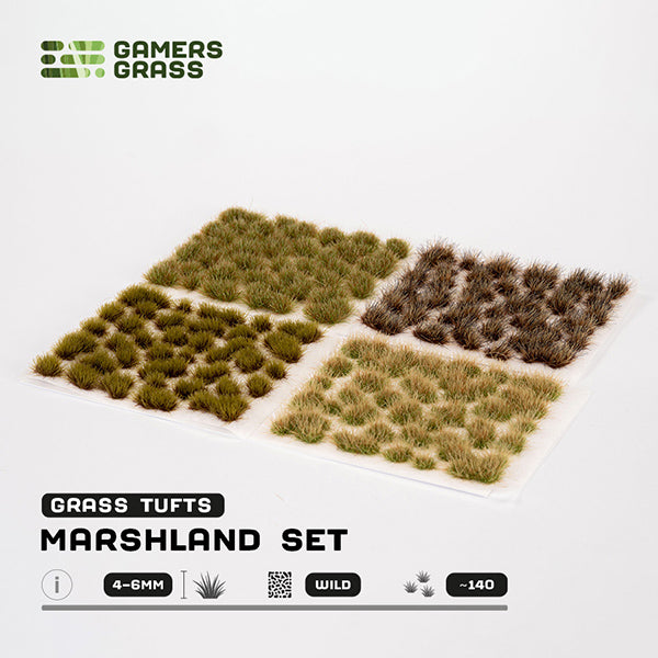 Gamers Grass Tufts: Marshland Set- Wild (ONLINE ORDER ONLY)