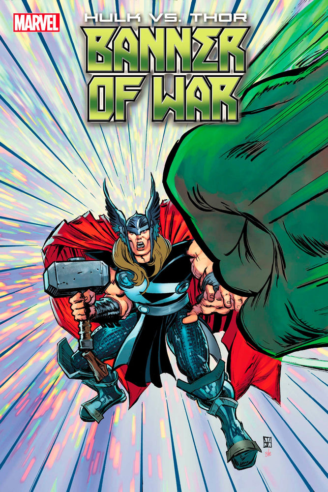 Hulk Vs Thor Banner War Alpha #1 D Trevor Von Eeden Hulk Smash Variant (05/11/2022) Marvel (ONLINE ORDER ONLY)