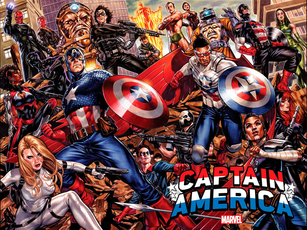 Captain America #0 B Mark Brooks Wraparound Variant (04/20/2022) Marvel (ONLINE ORDER ONLY)