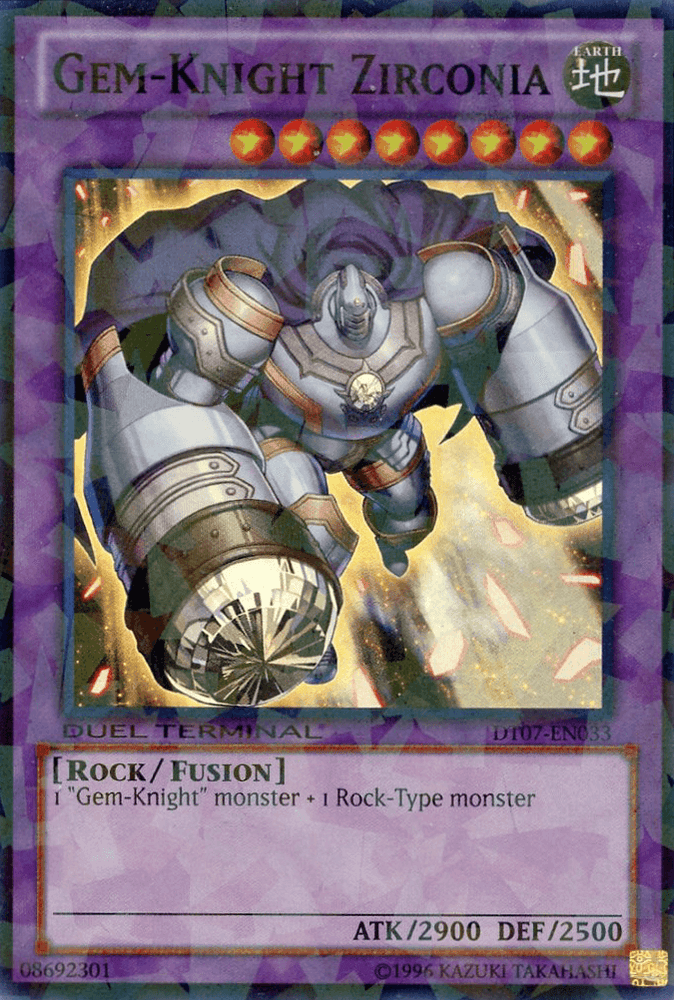Gem-Knight Zirconia [DT07-EN033] Super Rare (ONLINE ORDER ONLY)