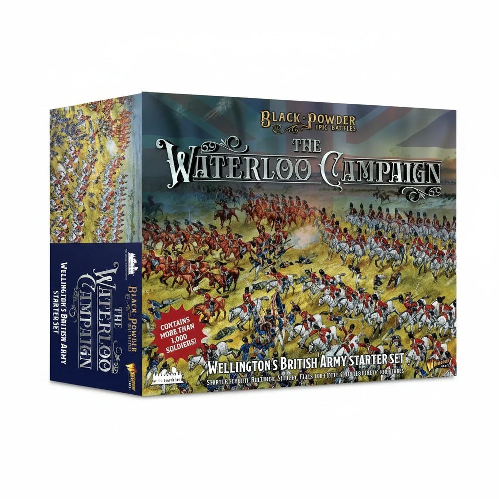 Black Powder Epic Battles: the Waterloo Campaign - Wellington's British Army Starter Set (ONLINE ORDER ONLY)