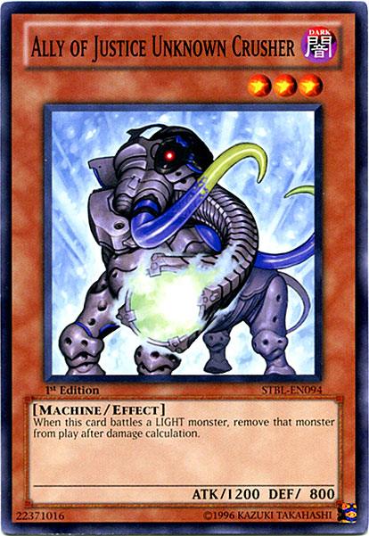 Ally of Justice Unknown Crusher [STBL-EN094] Common (ONLINE ORDER ONLY)