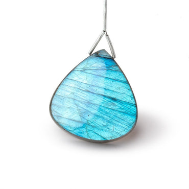 31x30x7mm Labradorite Plain Heart Pendant 1 AAA Focal (ONLINE ORDER ONLY)