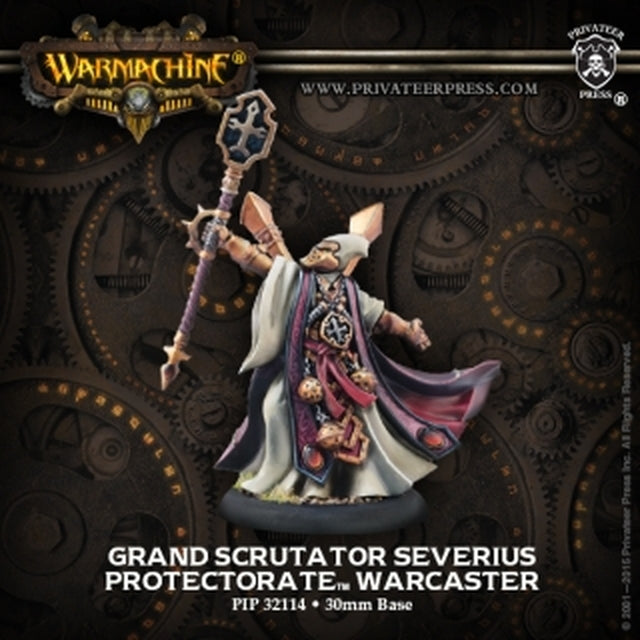 Warmachine: Protectorate of Menoth Grand Scrutator Severius 1 (ONLINE ORDER ONLY)
