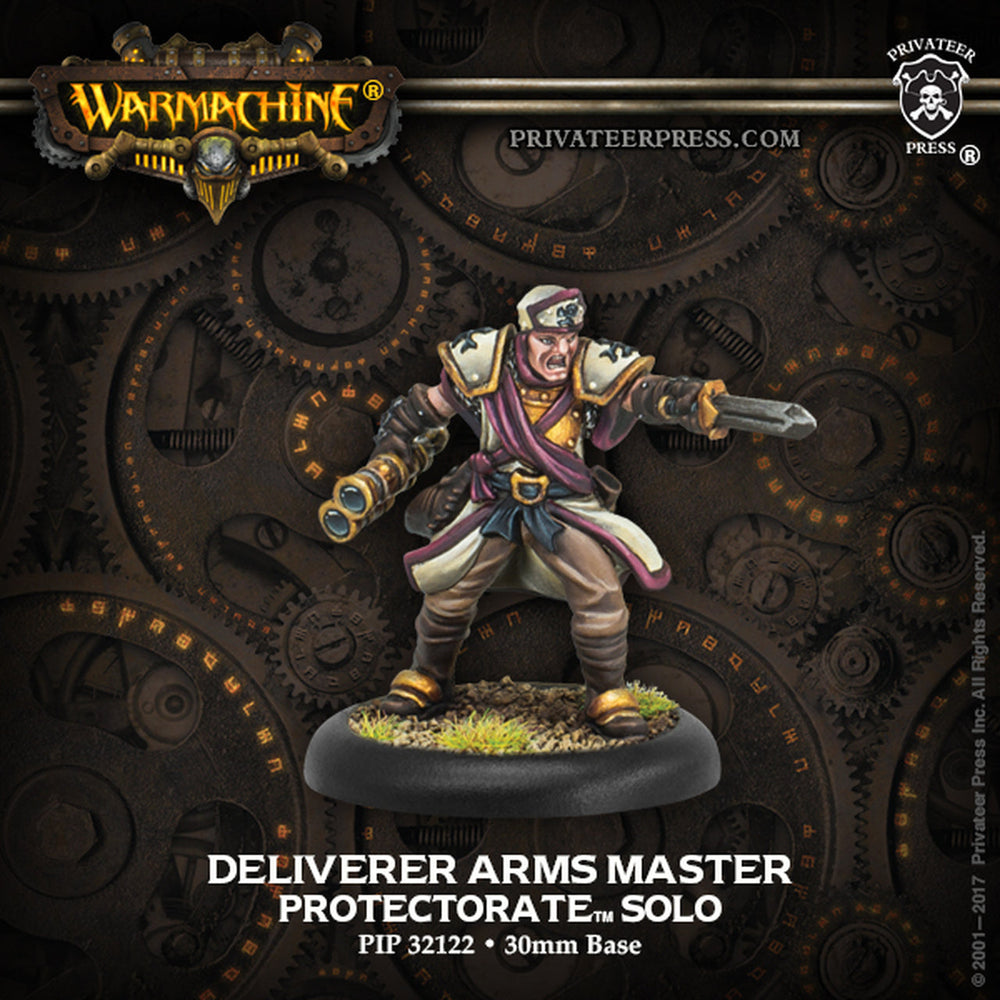 Warmachine: Protectorate of Menoth Deliverer Arms Master - Protectorate Solo (ONLINE ORDER ONLY)