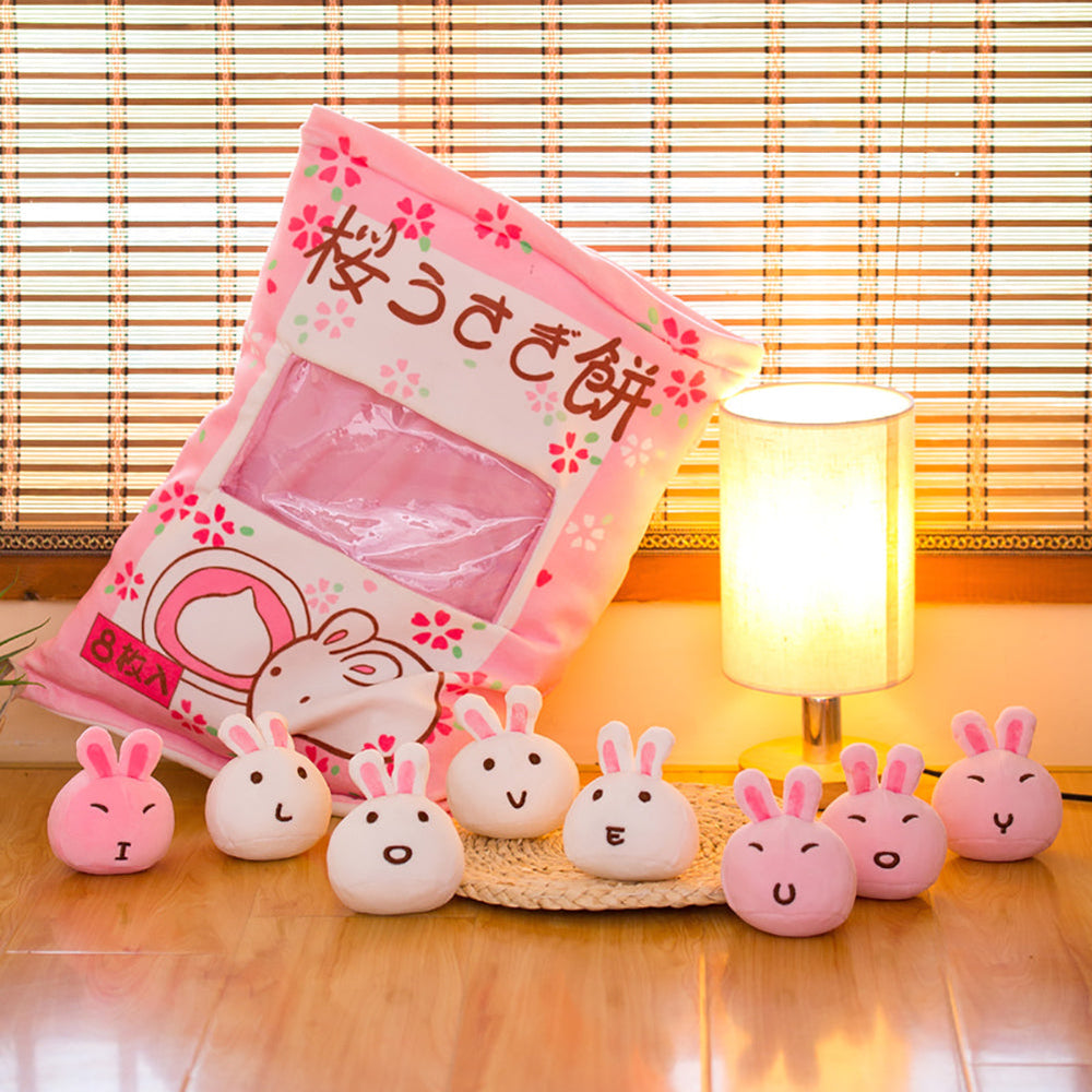A Large Bag Of Snacks And Pillow Plush Toys (ONLINE ORDER ONLY)