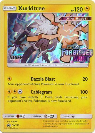 Xurkitree (SM116) (Staff Prerelease Promo) [Sun & Moon: Black Star Promos] (Online Only)