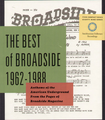 Best of Broadside 1962-1988 / Various [CD]