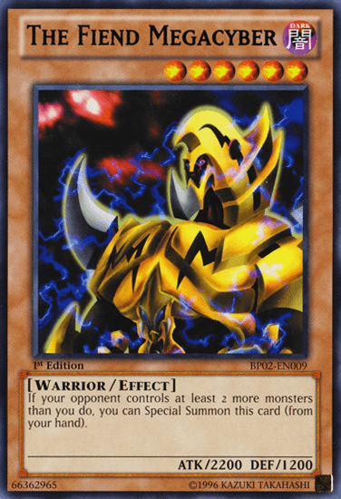 The Fiend Megacyber [BP02-EN009] Mosaic Rare (ONLINE ORDER ONLY)