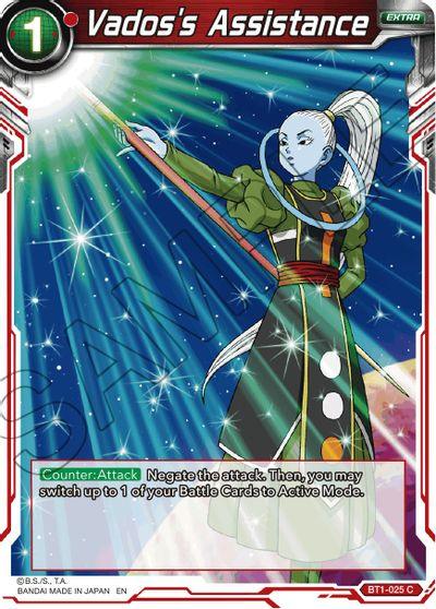 Vados's Assistance (Reprint) (BT1-025) [Battle Evolution Booster] (ONLINE ORDER ONLY)