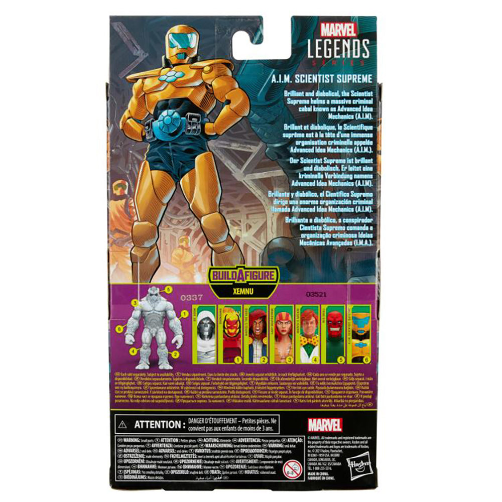 Super Villians Marvel Legends - A.I.M. Scientist Supreme 6-Inch Action Figure (Xemnu Build-A-Figure) (ONLINE ORDER ONLY)