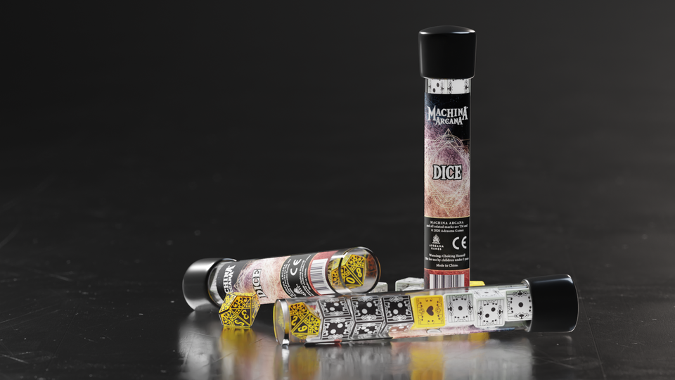 Machina Arcana: Dice Vial (ONLINE ORDER ONLY)