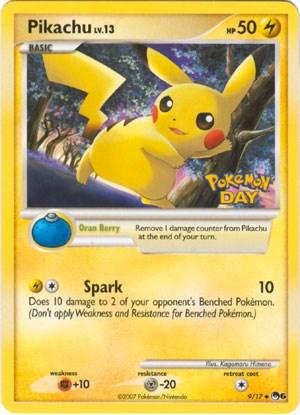 Pikachu (9/17) (Pokemon Day) [POP Series 6] (Online Only)