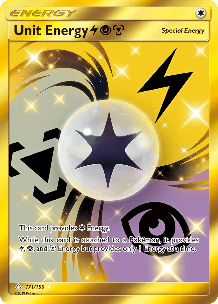 Unit Energy (171/156) (Lightning, Psychic, Metal) [Sun & Moon: Ultra Prism] (Online Only)