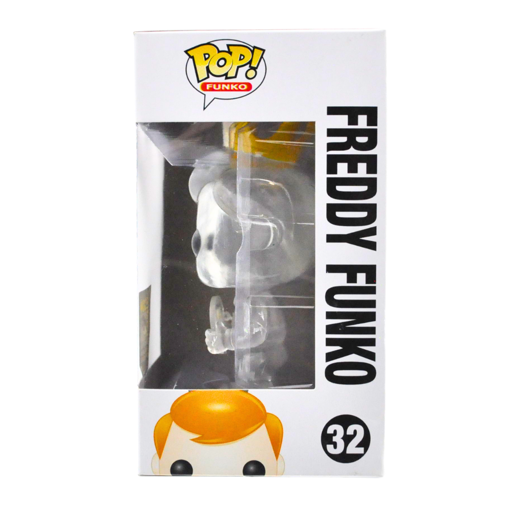 Freddy Funko (Clear) 32 - 2014 SDCC Exclusive/96 Made (Online Order Only)